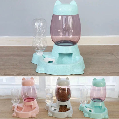 Dispensador Comida Y Agua Para Mascotas