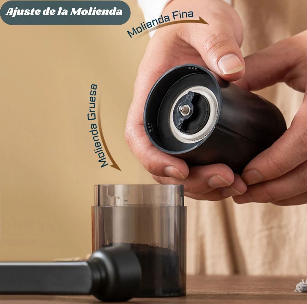 Molino De Cafe Manual Molienda Graduable